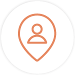 Person's Location icon
